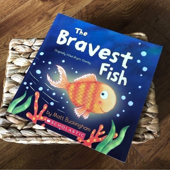 The Bravest Fish By: Matt Buckingham Children’s paperback book - Picture 1 of 4